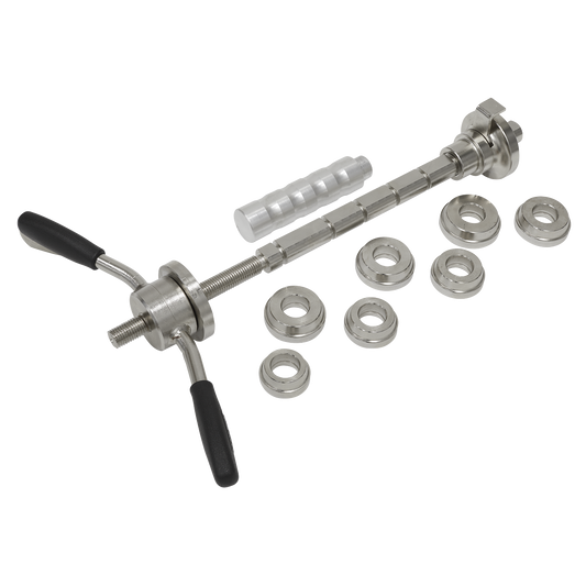 Sealey Steering Bearing Press With Comfort Grip T-Handle - Motorcycle SMC3