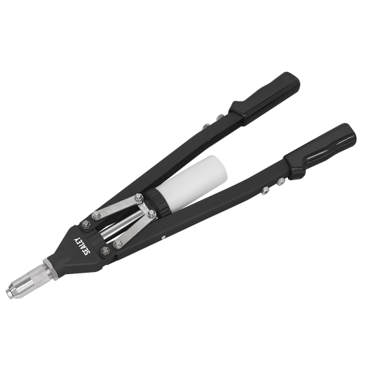 Sealey Heavy Duty Long-Arm Riveter With Collection Bowl & Long Arms AK3981