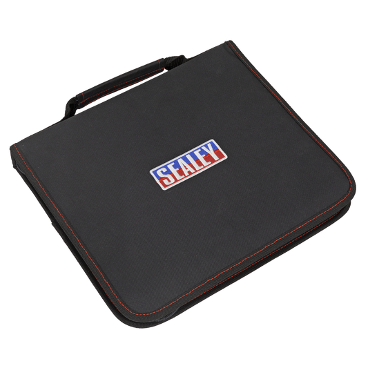 Sealey 6 Pocket Zipped Tool Pouch Workshop Organiser Storage Tote SMC43