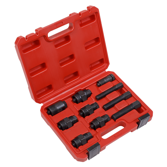 Sealey Motorcycle Flywheel Puller Set Supplied in Storage Case 10pc SMC48