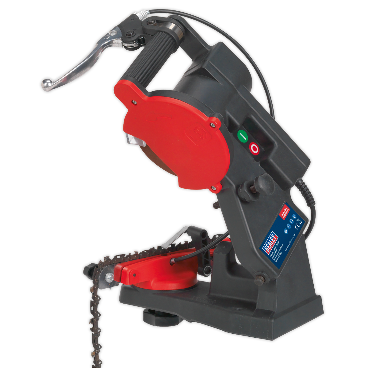 Sealey Chainsaw Sharpener Ø100mm Wheel Diameter 230V 85W 4800RPM SMS2002C