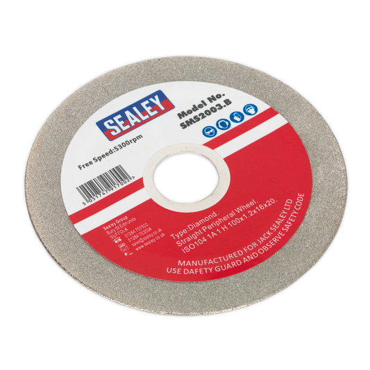 Sealey Grinding Disc Diamond Coated 100mm Replacement For SMS2003 SMS2003.B