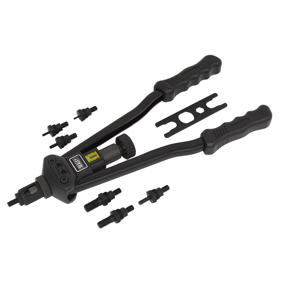 Sealey Long-Arm Threaded Nut Riveter For Aluminium Steel Stainless Steel AK3985