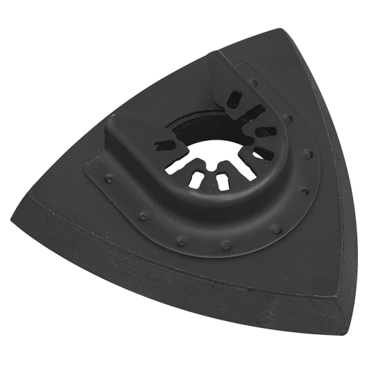Sealey 76mm Multi-Tool Triangle Backing Pad Easy Fast Changing Heavy Duty SMTA12