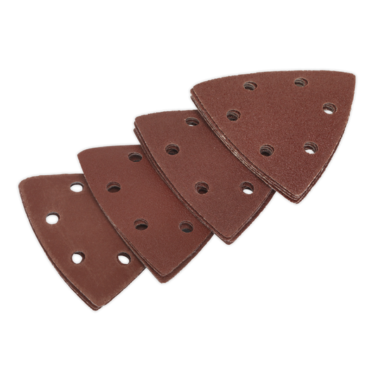 Sealey 90mm Multi-Tool Sanding Sheet Set Replacement For SMTA8 20 Pieces SMTA7