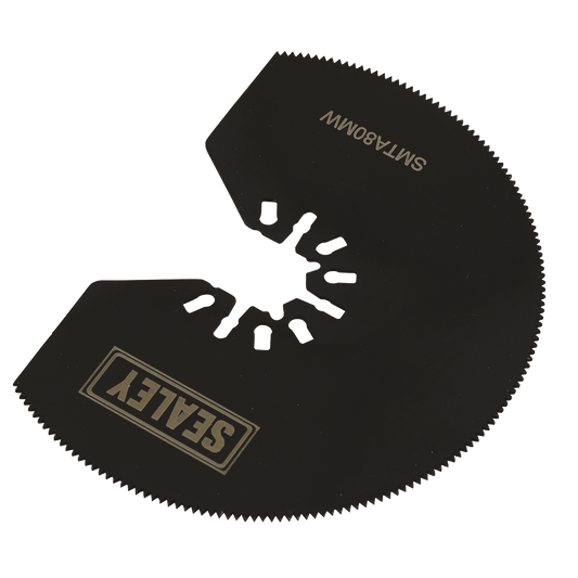 Sealey HSS Multi Tool Blade For Metal & Wood 80mm Cutting Length SMTA80MW