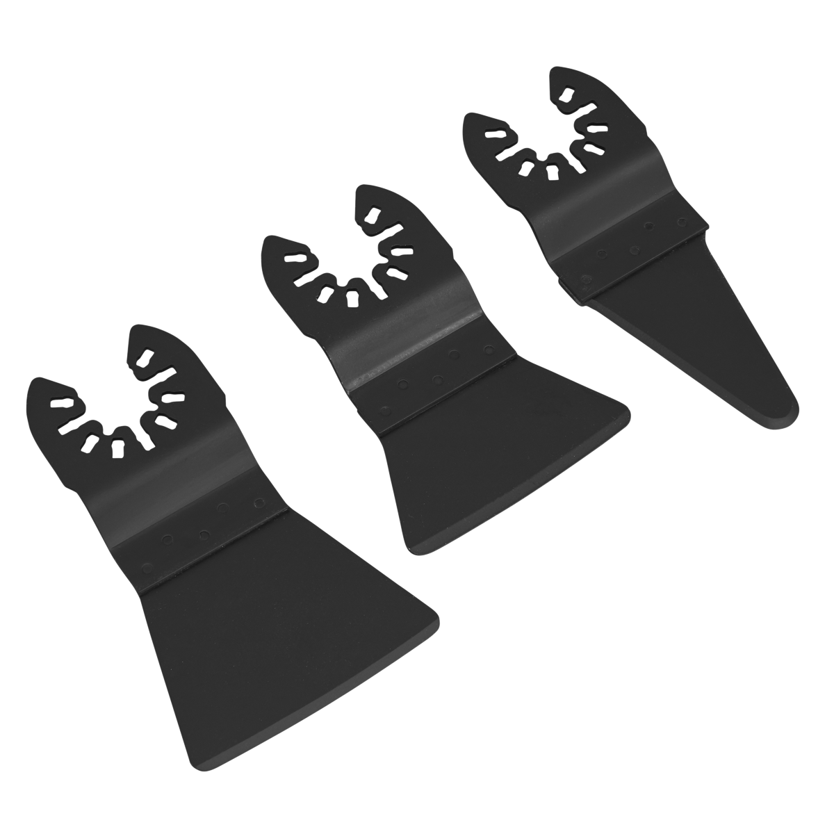 Sealey Universal Quick Change Fitting Multi-Tool Scraping Blade Set 3pc SMTB3