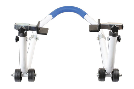 LASER 6495 Motorcycle Combination Stand - Front & Rear Adjustable Height