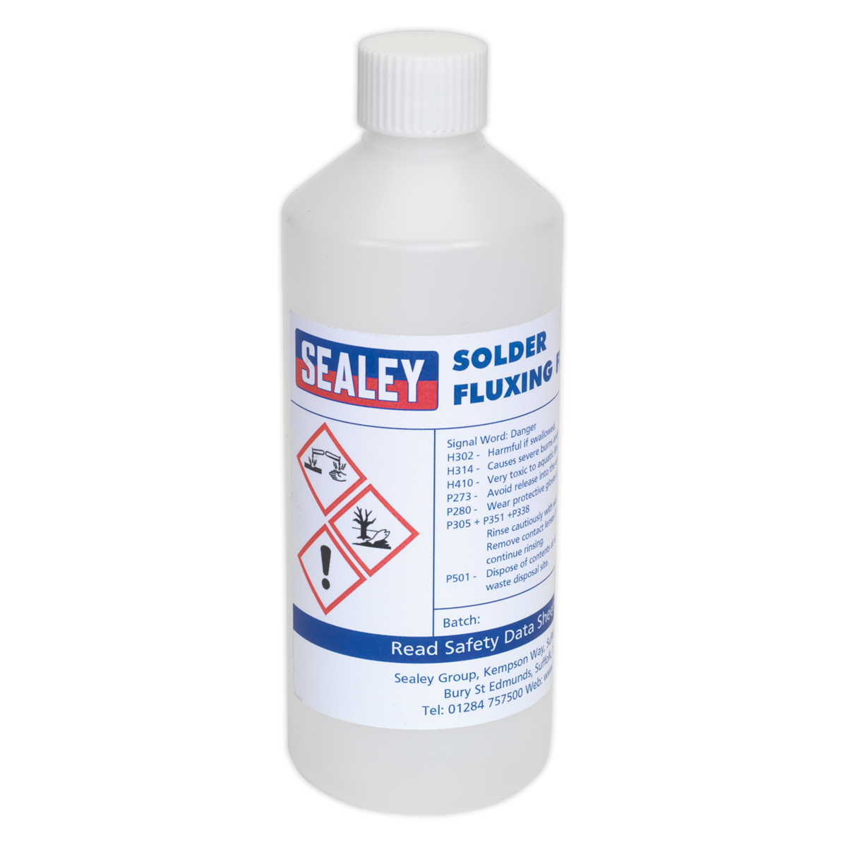 Sealey Soldering Fluxing Fluid 500mL Bottle Electronic Copper Cleaning SOLFLUX