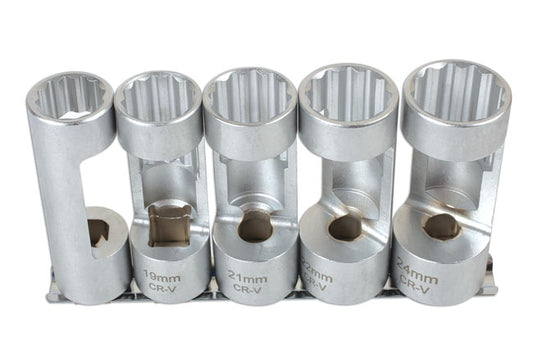 LASER 6496 Strut Nut Socket Set For Suspension Strut Holder Chrome Vanadium