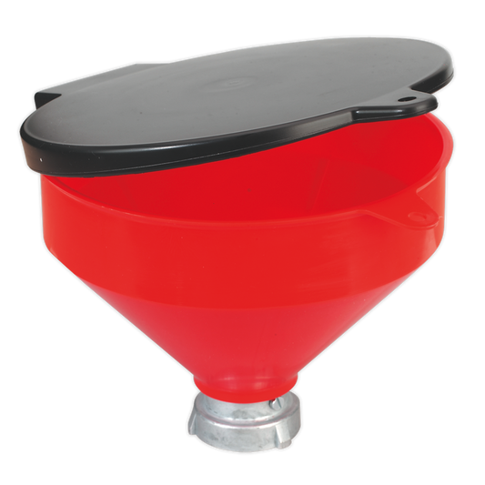 Sealey Solvent Safety Funnel With Flip Top Multiple Fixing Options SOLV/SF