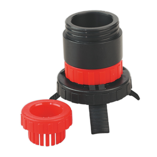 Sealey Universal Drum Adaptor Fits SOLV/SF To Plastic Pouring Spouts SOLV/SFX