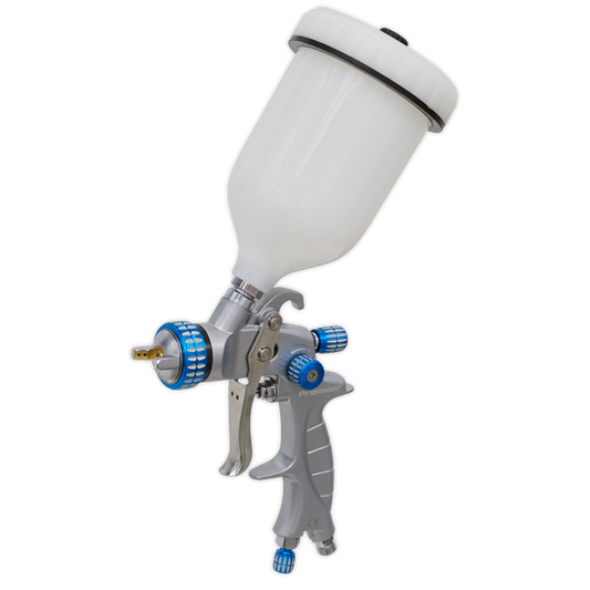 Sealey Professional SP Gravity Feed Spray Gun - 1.4mm Set-Up 30-43psi SP01