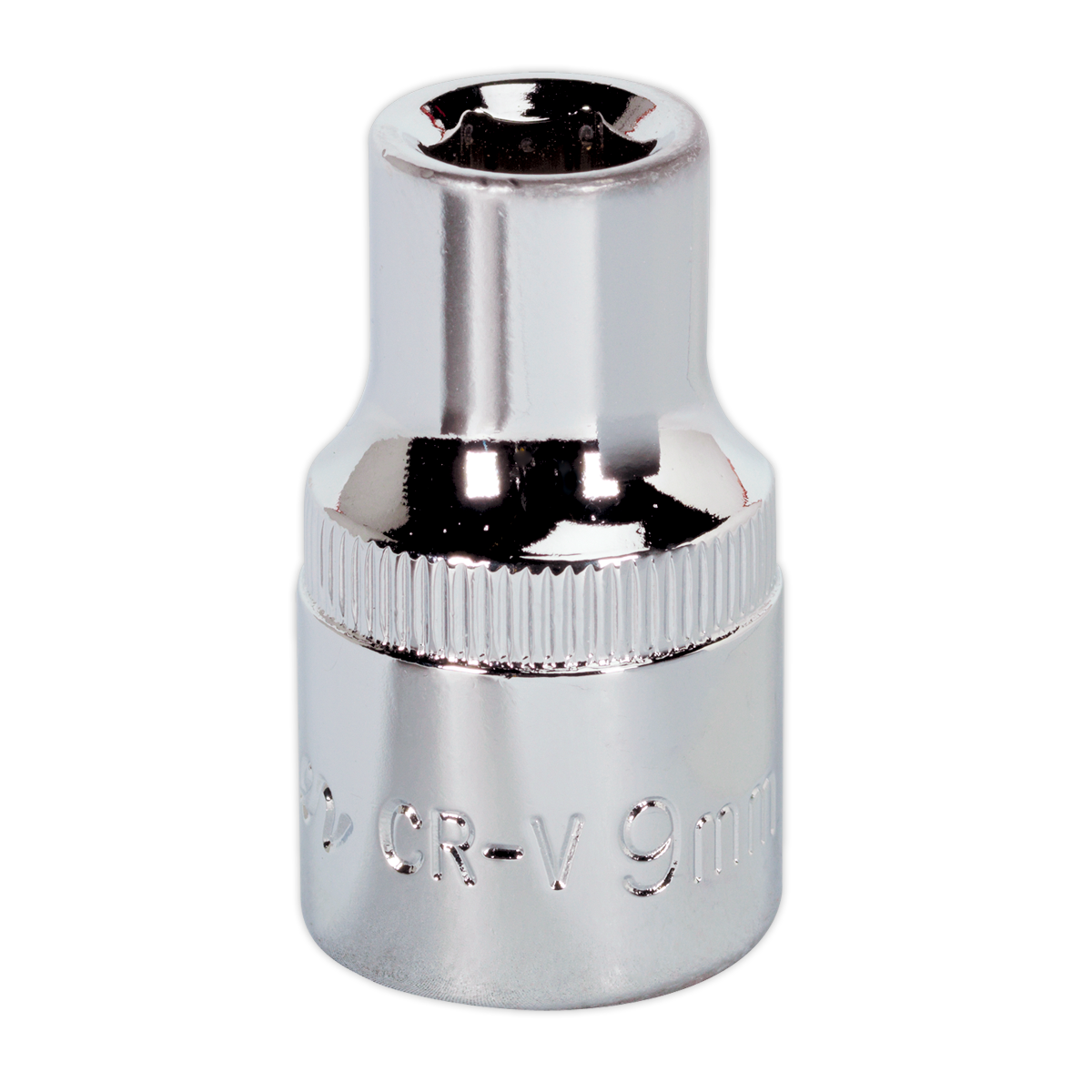 Sealey WallDrive Socket 9mm 1/2" Square Drive Fully Polished Finish Tool SP1209