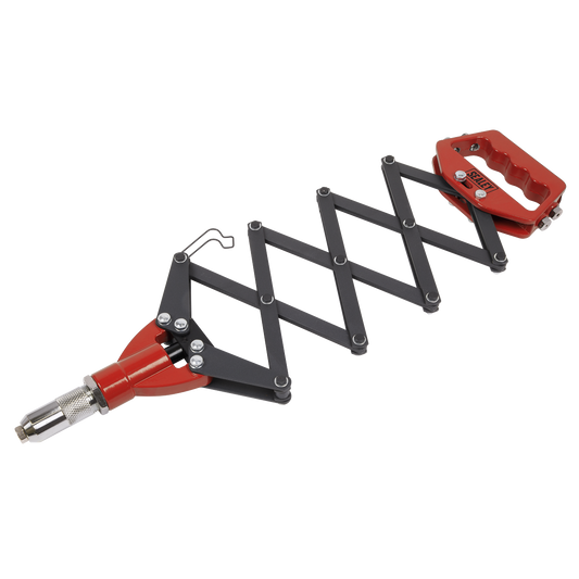 Sealey Lazy Tongs Riveter With Chrome Molybdenum Jaws Red/Black AK39902