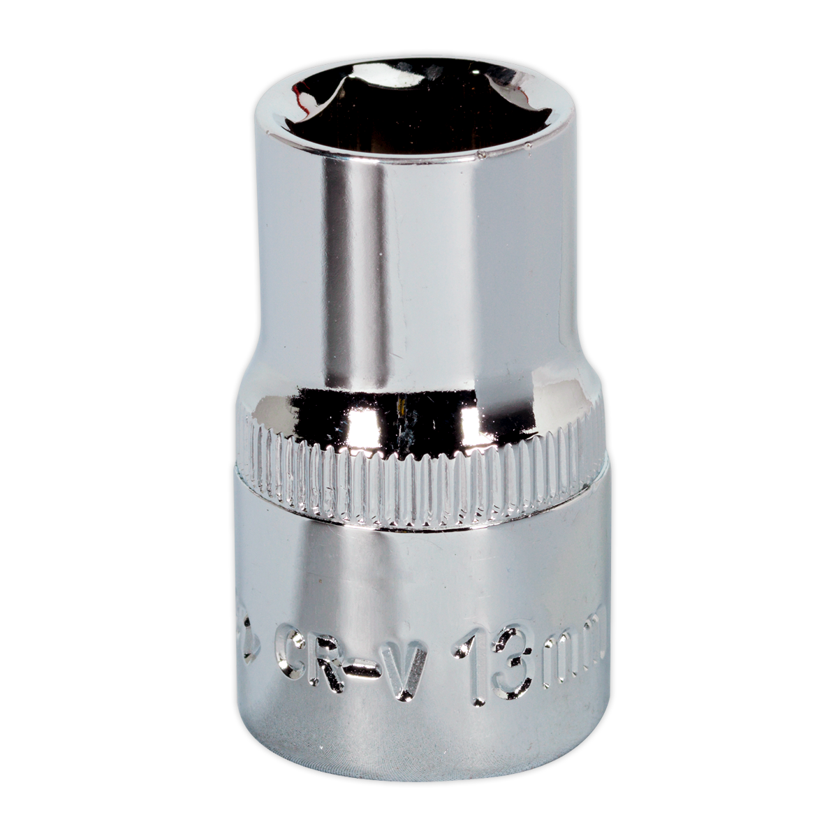 Sealey WallDrive Socket 13mm 1/2" Square Drive Fully Polished Finish Tool SP1213