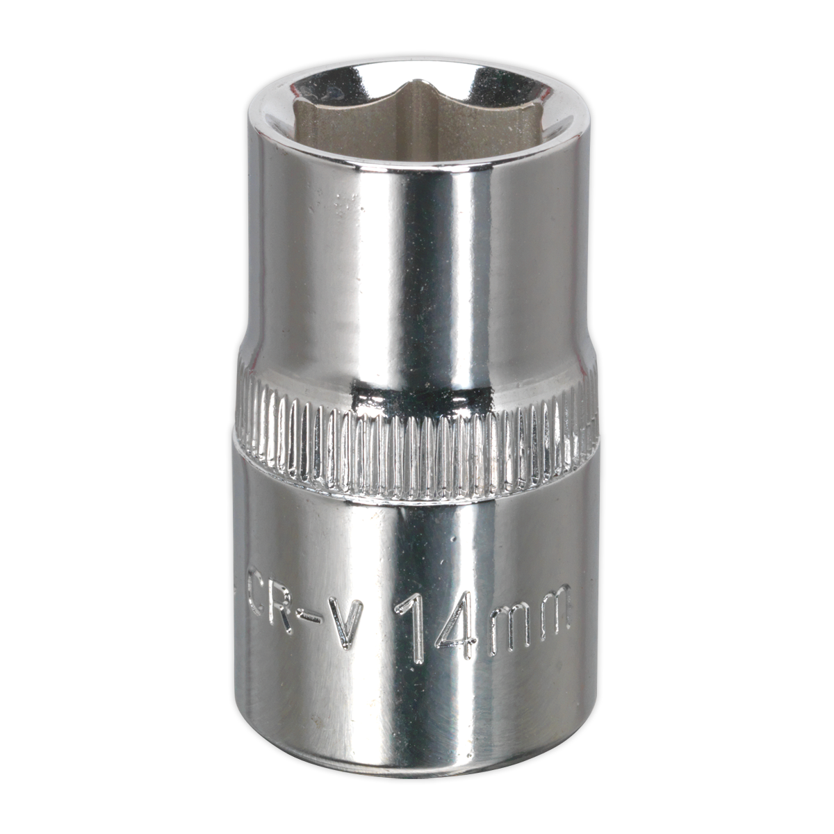 Sealey WallDrive Socket 14mm 1/2" Square Drive Fully Polished Finish Tool SP1214
