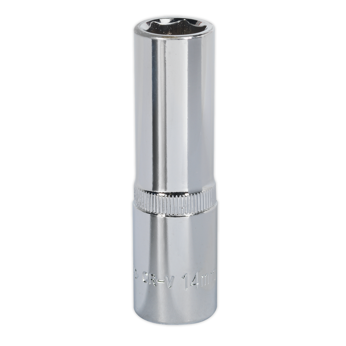 Sealey WallDrive Socket 14mm Deep 1/2" Drive Fully Polished Finish Tool SP1214D