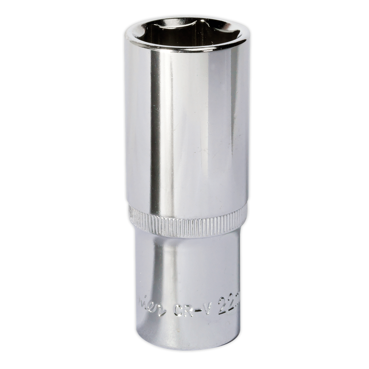 Sealey WallDrive Socket 22mm Deep 1/2" Drive Fully Polished Finish Tool SP1222D