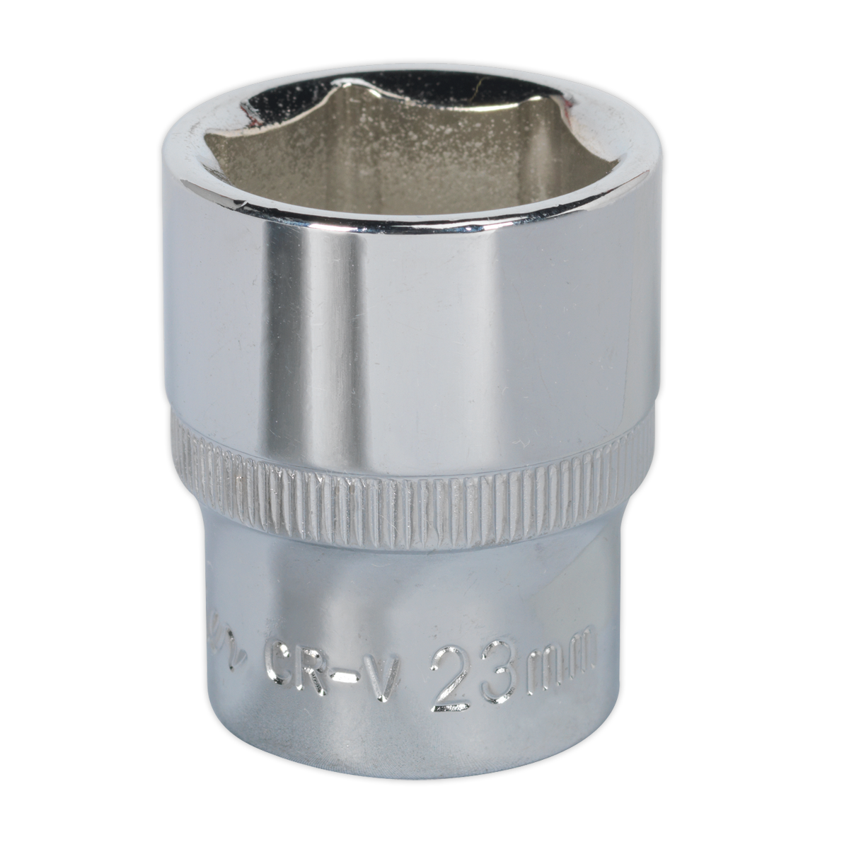 Sealey WallDrive Socket 23mm 1/2" Square Drive Fully Polished Finish Tool SP1223