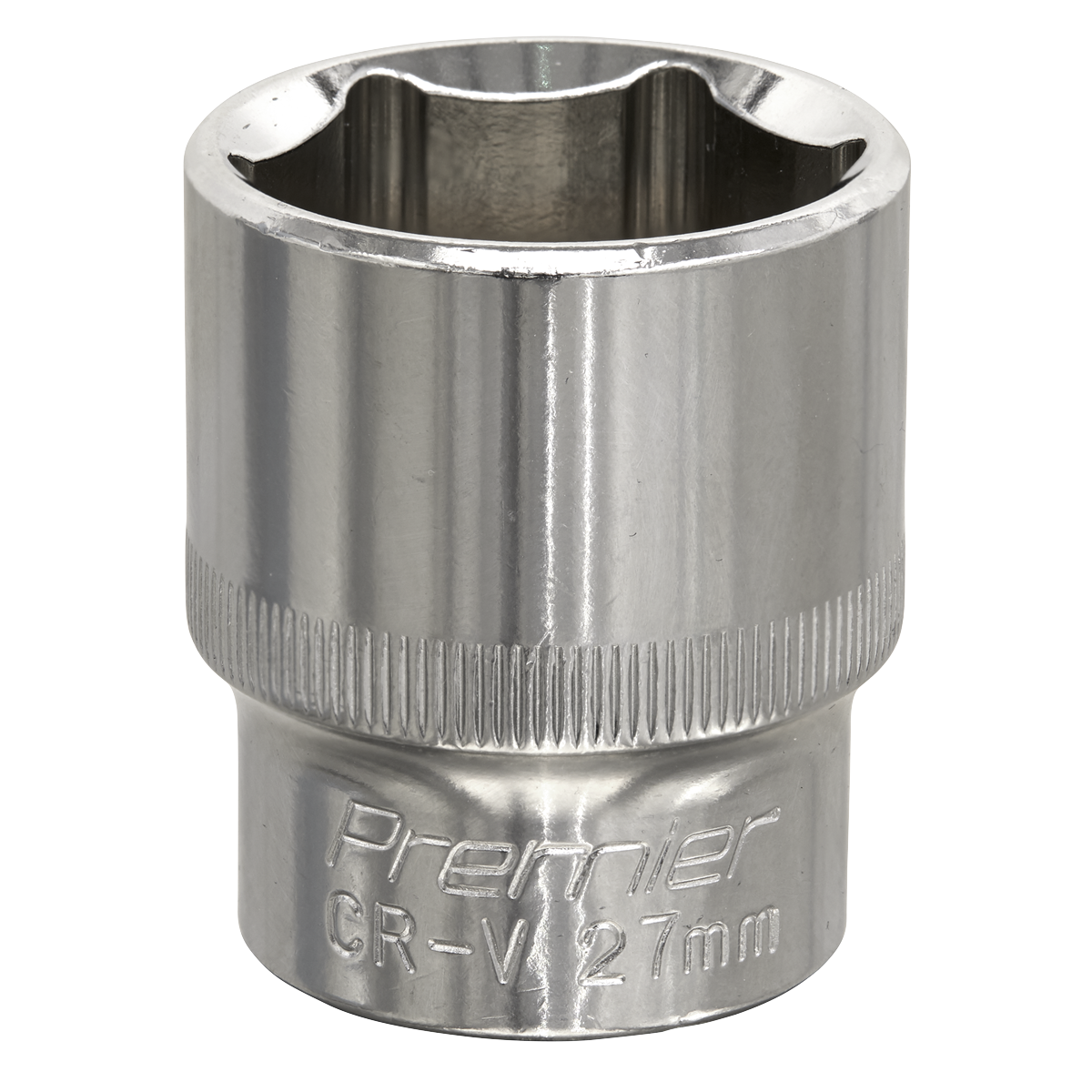 Sealey 27mm 1/2" Square Drive WallDrive Socket Fully Polished Finish Tool SP1227