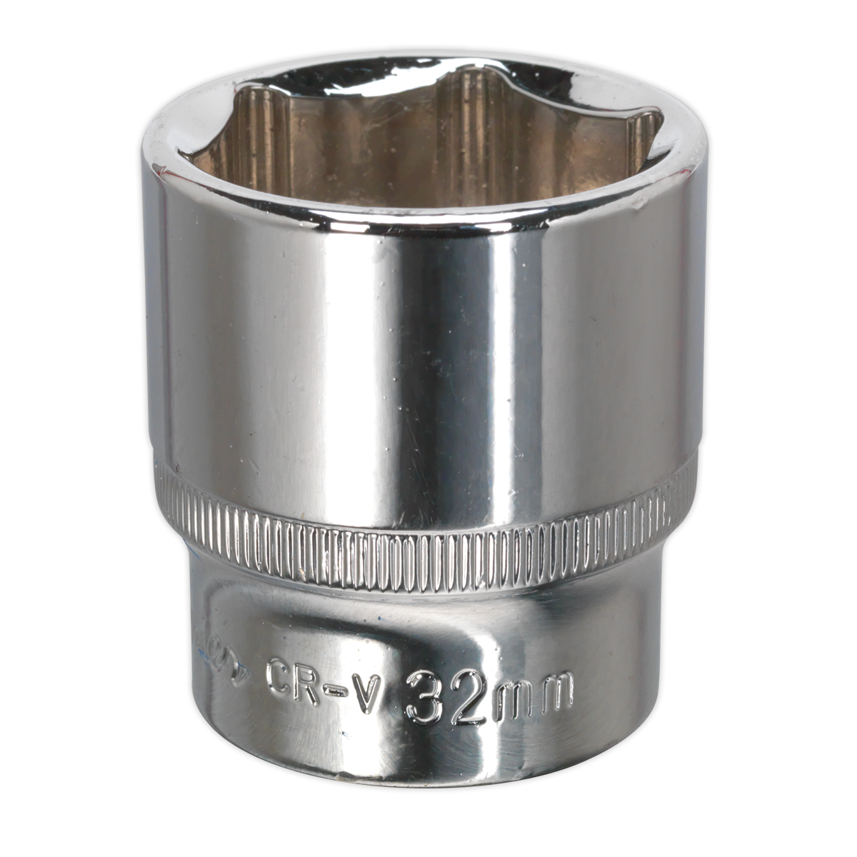 Sealey WallDrive Socket 32mm 1/2" Drive Fully Polished Professional SP1232