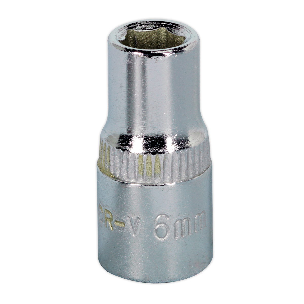 Sealey WallDrive Socket 6mm 1/4" Square Drive Fully Polished Finish Tool SP1406