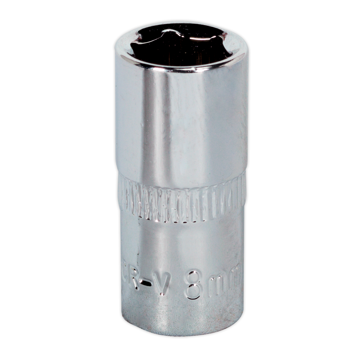 Sealey WallDrive Socket 8mm 1/4" Square Drive Fully Polished Finish Tool SP1408