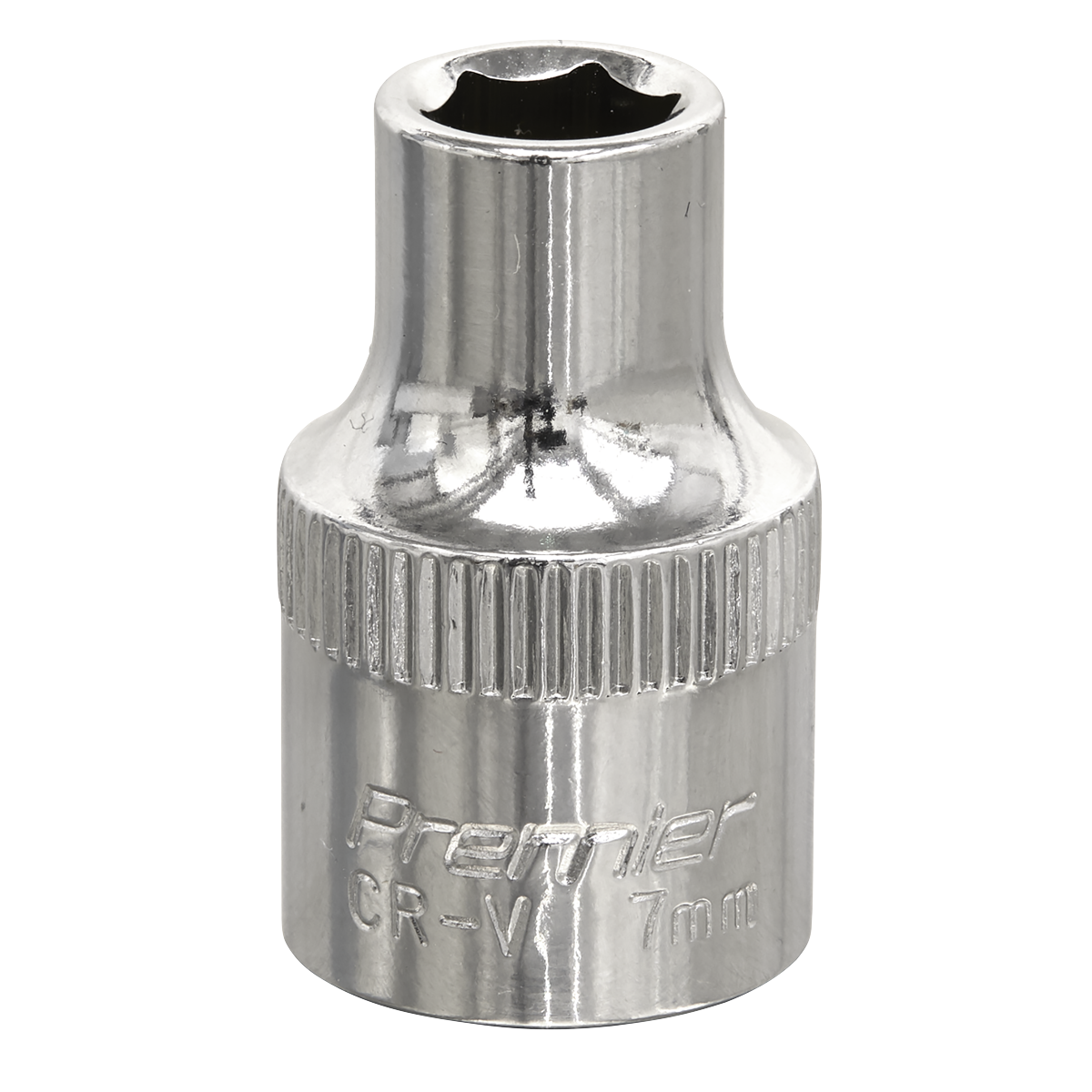 Sealey WallDrive Socket 7mm 3/8" Square Drive Fully Polished Finish Tool SP3807