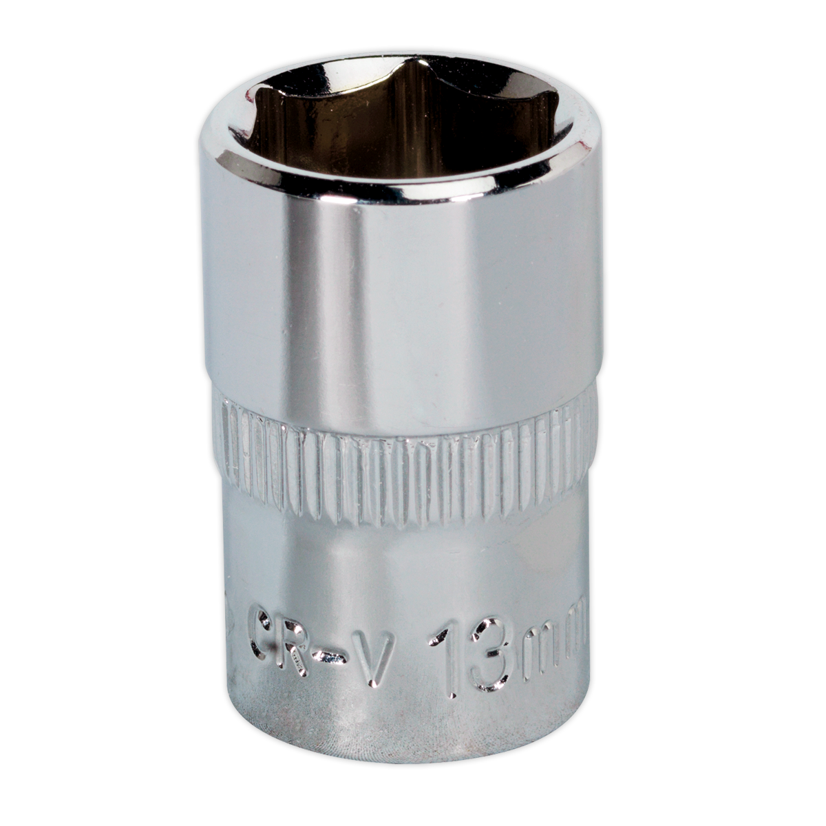 Sealey WallDrive Socket 13mm 3/8" Square Drive Fully Polished Finish Tool SP3813