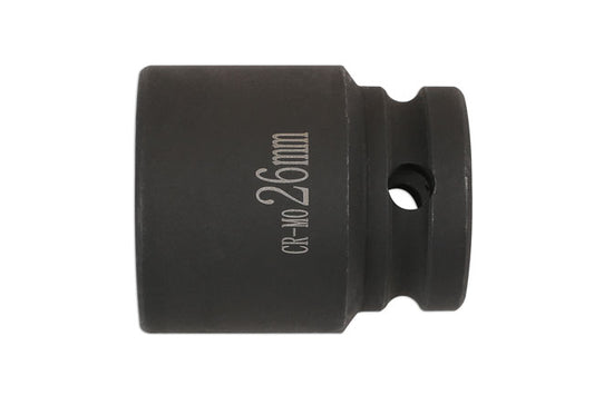 LASER 6521 Brake Caliper Socket Wrench Insert Chrome-Molybdenum Steel Tool