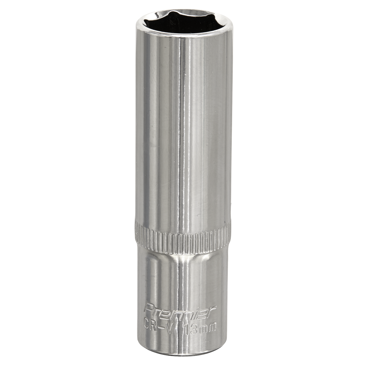 Sealey WallDrive Socket 13mm Deep 3/8" Drive Fully Polished Finish Tool SP3813D