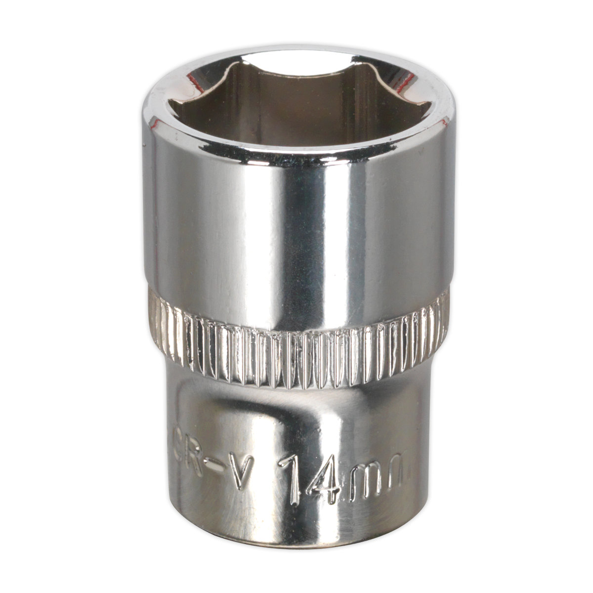 Sealey WallDrive Socket 14mm 3/8" Square Drive Fully Polished Finish Tool SP3814