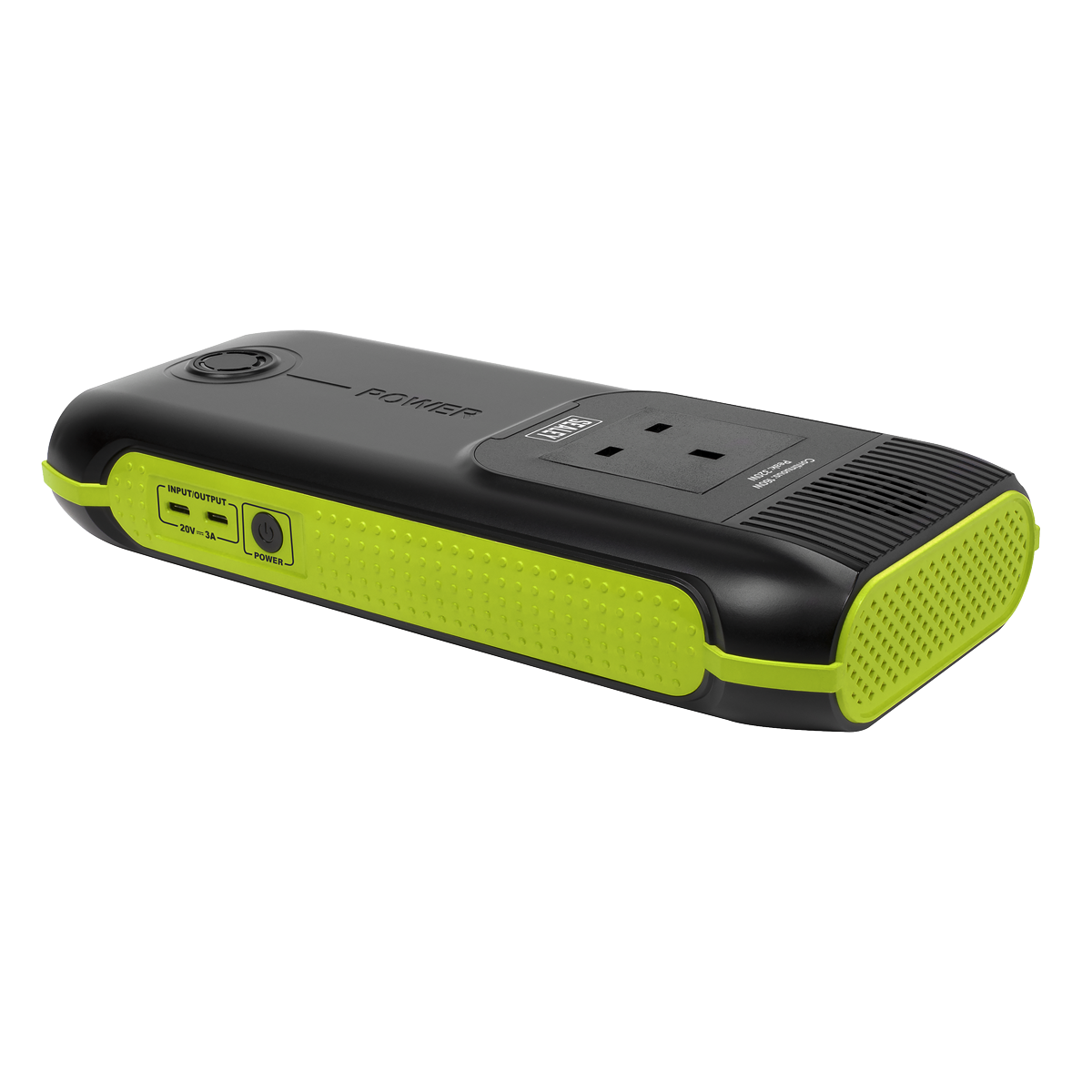 Sealey Power Pack With Work Light 160W AC 31200mAh Lithium-Ion Battery SPB160W