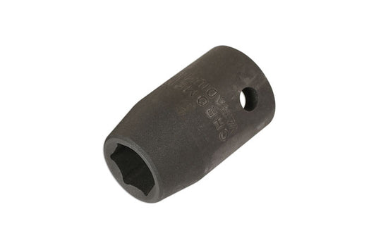 LASER 1690 Socket Wrench Insert 1/2" Drive 12mm Spanner Chrome Vanadium Steel