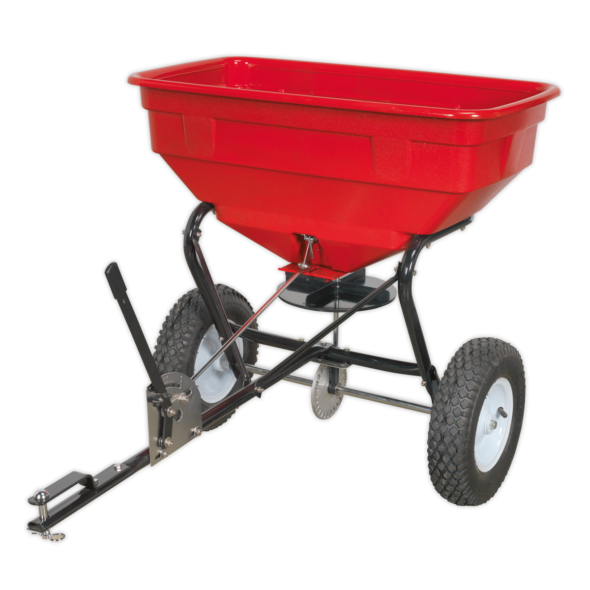 Sealey Broadcast Spreader With Adjustable Feed System 57kg Tow Behind SPB57T