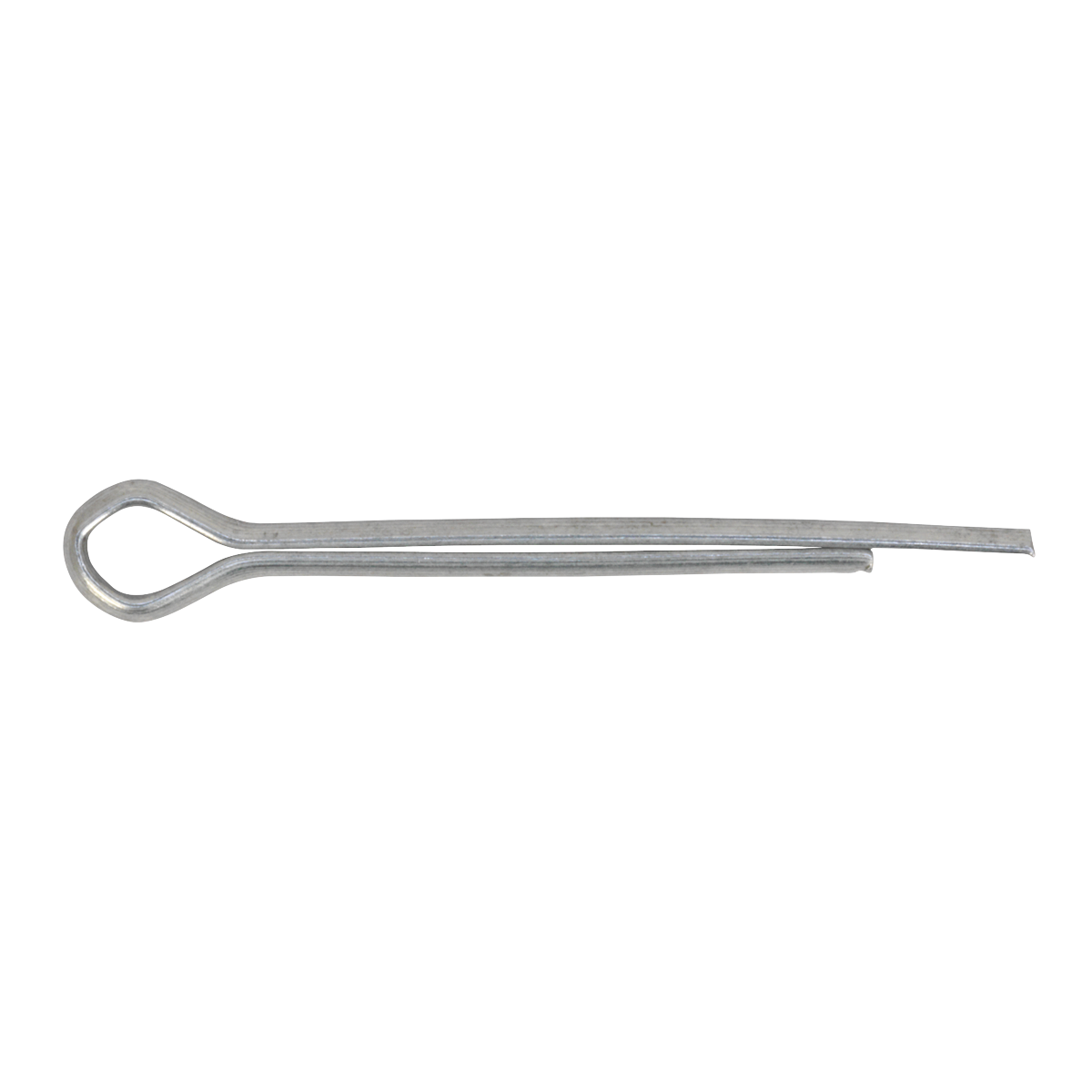 Sealey Split Pin 2 x 25mm Zinc Plated Steel Metric - Pack of 100 Pieces SPI101