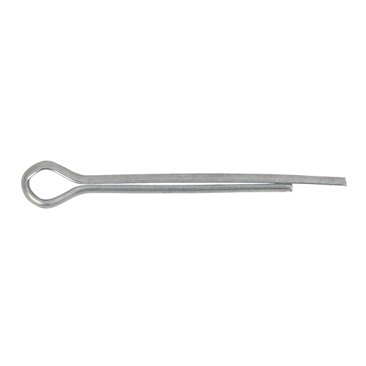 Sealey Split Pin 2 x 25mm Zinc Plated Steel Metric - Pack of 100 Pieces SPI101