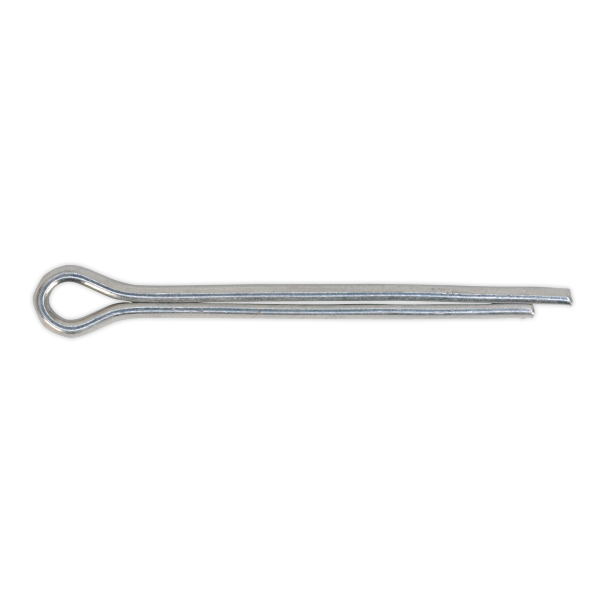 Sealey Split Pin 2.4 x 25mm Zinc Plated Steel Metric - Pack of 100 Pieces SPI102