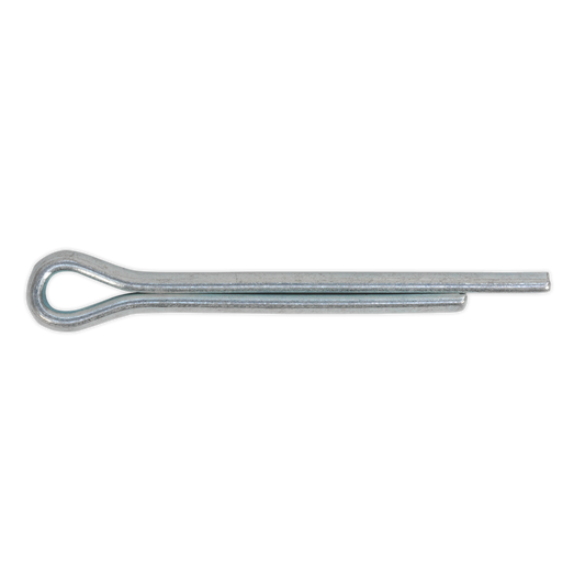 Sealey Split Pin 3.6 x 38mm Zinc Plated Steel Metric - Pack of 100 Pieces SPI106