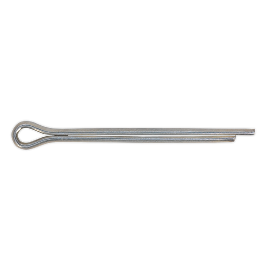 Sealey Split Pin 4 x 51mm Zinc Plated Steel Metric - Pack of 100 Pieces SPI108