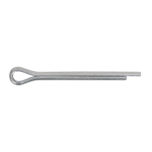 Sealey Split Pin 4.8 x 51mm Zinc Plated Steel Metric - Pack of 100 Pieces SPI109