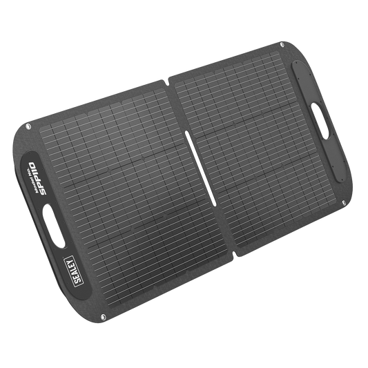 Sealey ETFE Foldable Solar Panel 110W Monocrystalline Water Resistant SPP110