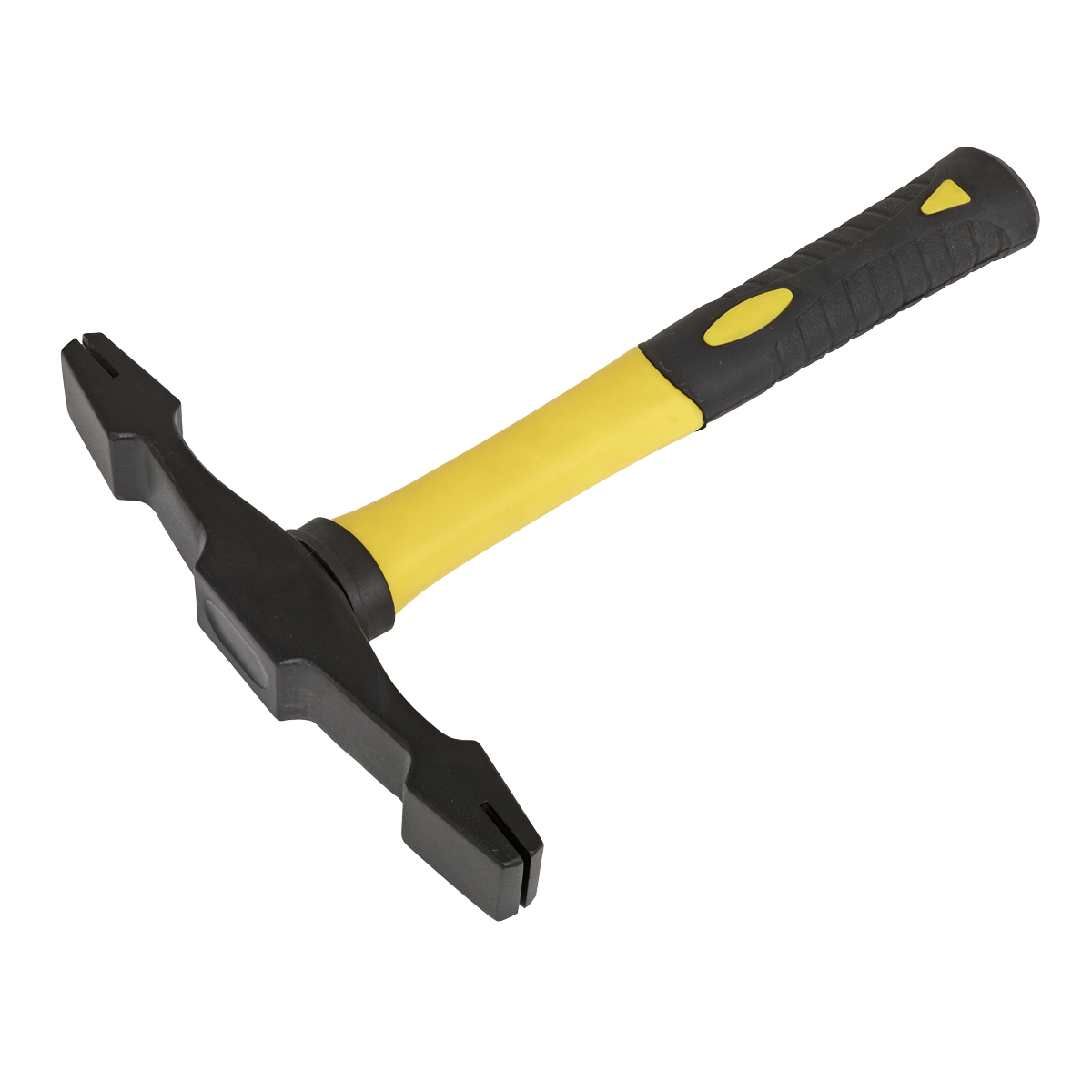 Sealey Double Ended Scutch Hammer With Fibreglass Handle Electrical Plumb SR707