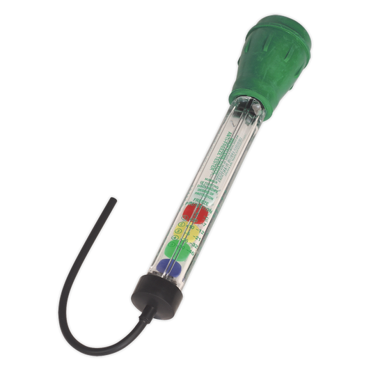 Sealey Propylene Glycol Antifreeze Tester Hot & Cold Diagnose - Disc Type AK4122