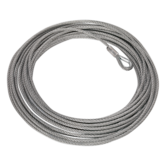 Sealey Replacement Wire Rope 9.2mm x 26m For SWR4300 & SRW5450 SRW5450.WR