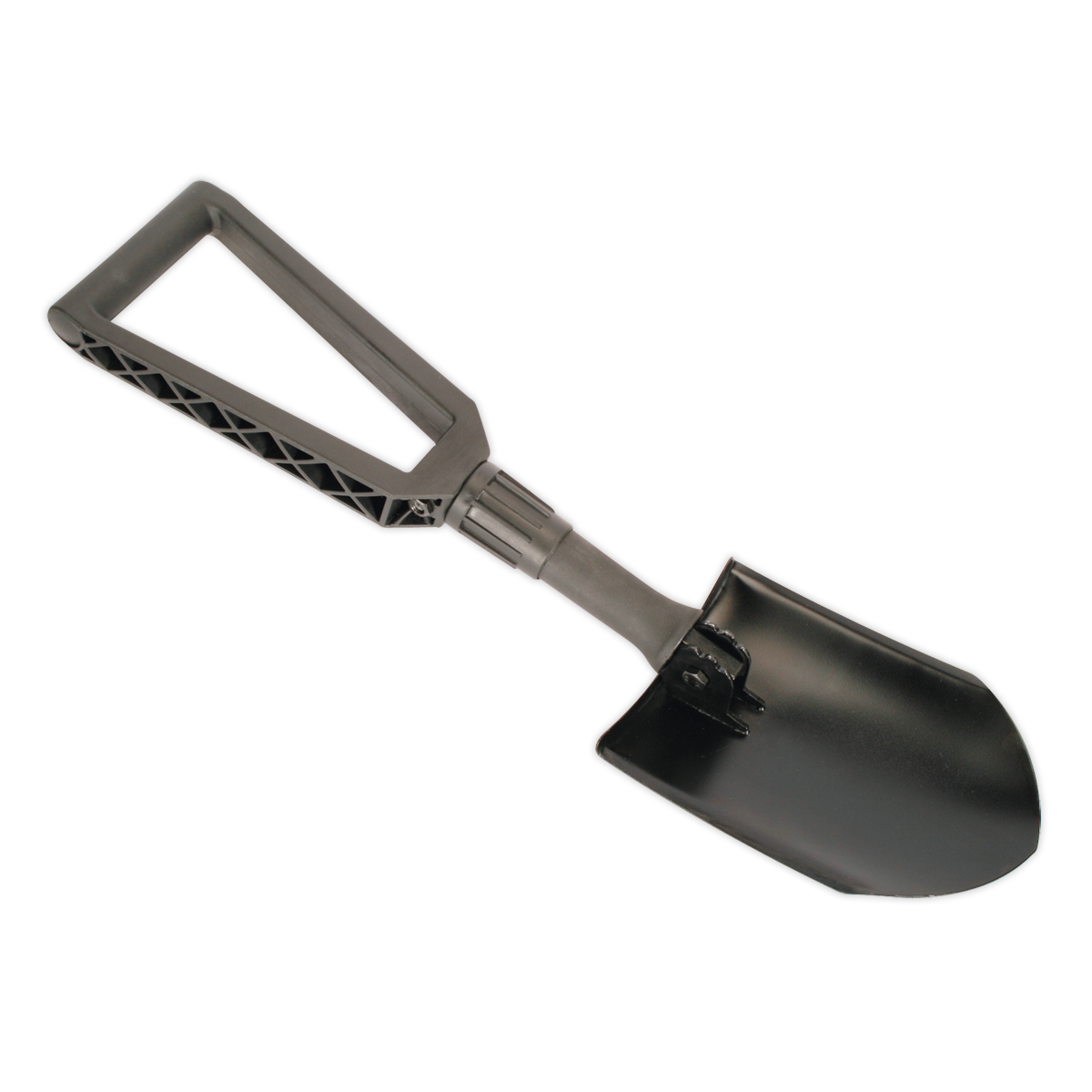 Sealey Folding Shovel With Nylon Handle & Solid Carbon Steel Head 590mm SS03