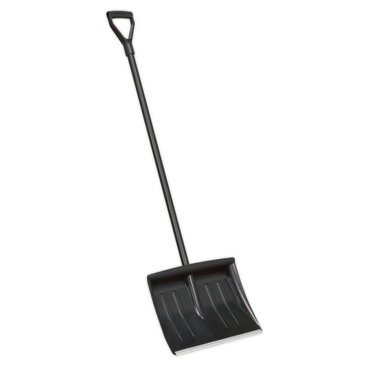 Sealey 395mm Snow Shovel With Forged Metal Shaft & YD Handle Lightweight SS05