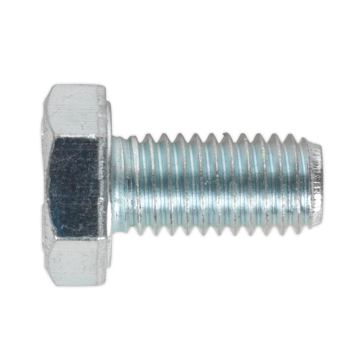 Sealey HT Setscrew M10 x 20mm 8.8 Zinc Plated DIN 933 Pack of 25 Pieces SS1020