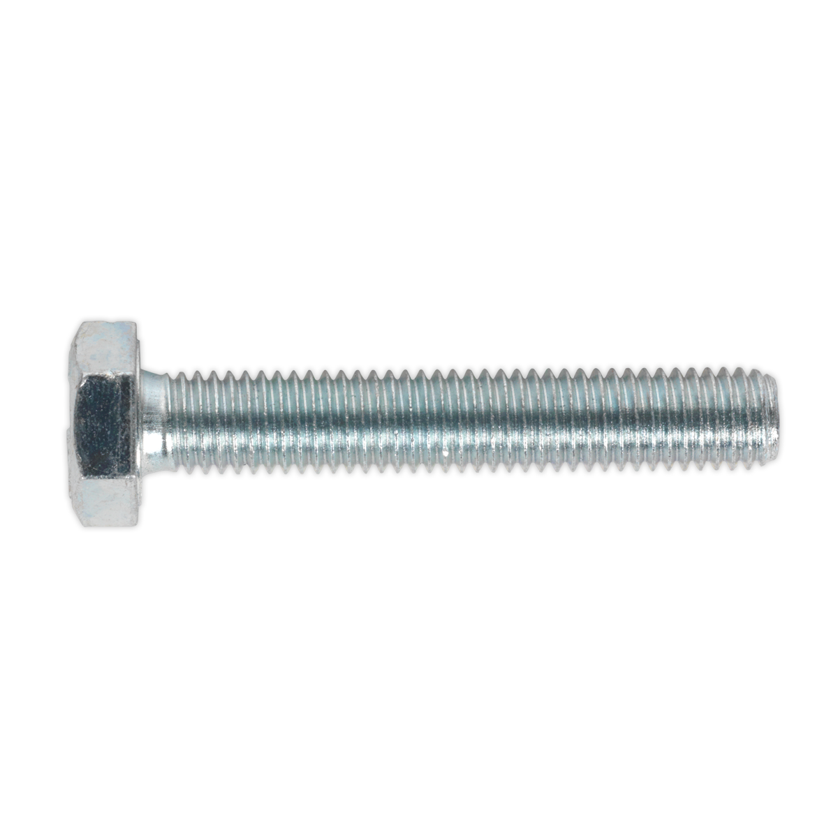 Sealey HT Setscrew M10 x 60mm 8.8 Zinc Plated DIN 933 - Pack of 25 Pieces SS1060